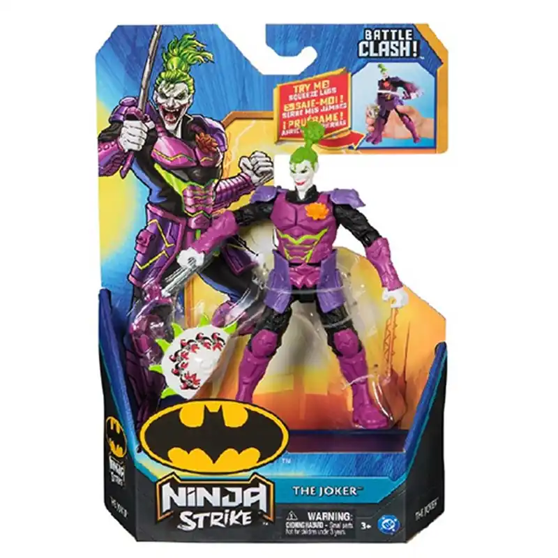 DC Ninja Strike Battle Clash Joker figura 15cm - Spin Master Gyors szállítás