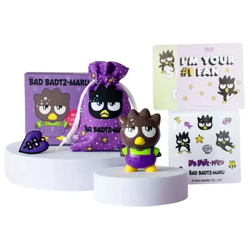 Kihagyhatatlan ajánlat Hello Kitty Badtzmaru Figura Dobozban kiegészítőkkel 6cm
