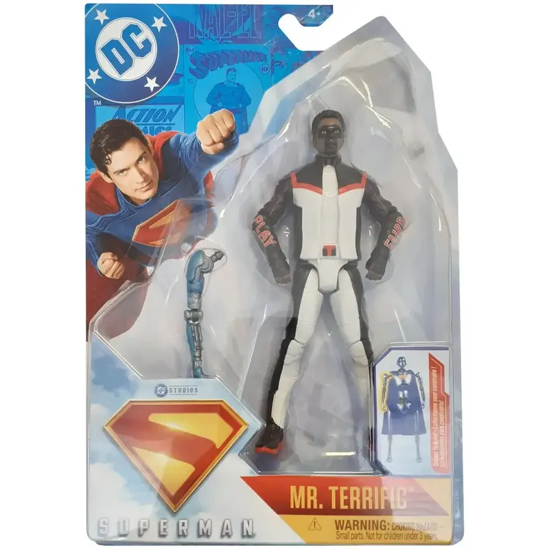 Superman Mr. Terrific figura 15cm-es - Spin Master Biztonságos fizetés