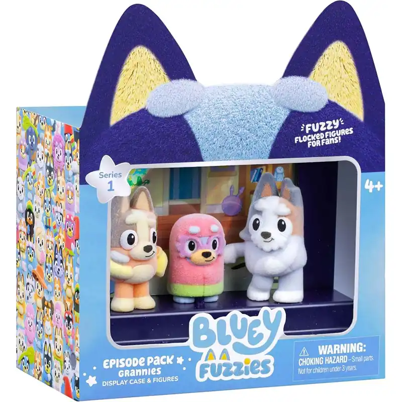 Legjobb ár Bluey Fuzzies Epizód 3db-os szett - Nagyszülők