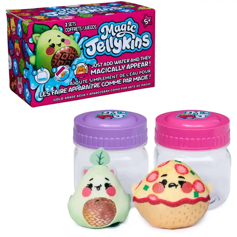 Biztonságos fizetés Magic Jellykins 2db-os meglepetés plüssfigura csomag - Spin Master