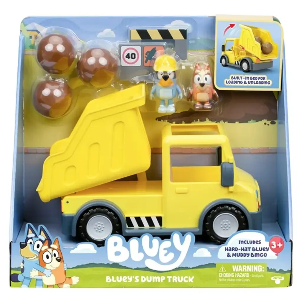 Bluey Billenőplatós teherautó játékszett figurákkal Korlátozott ajánlat