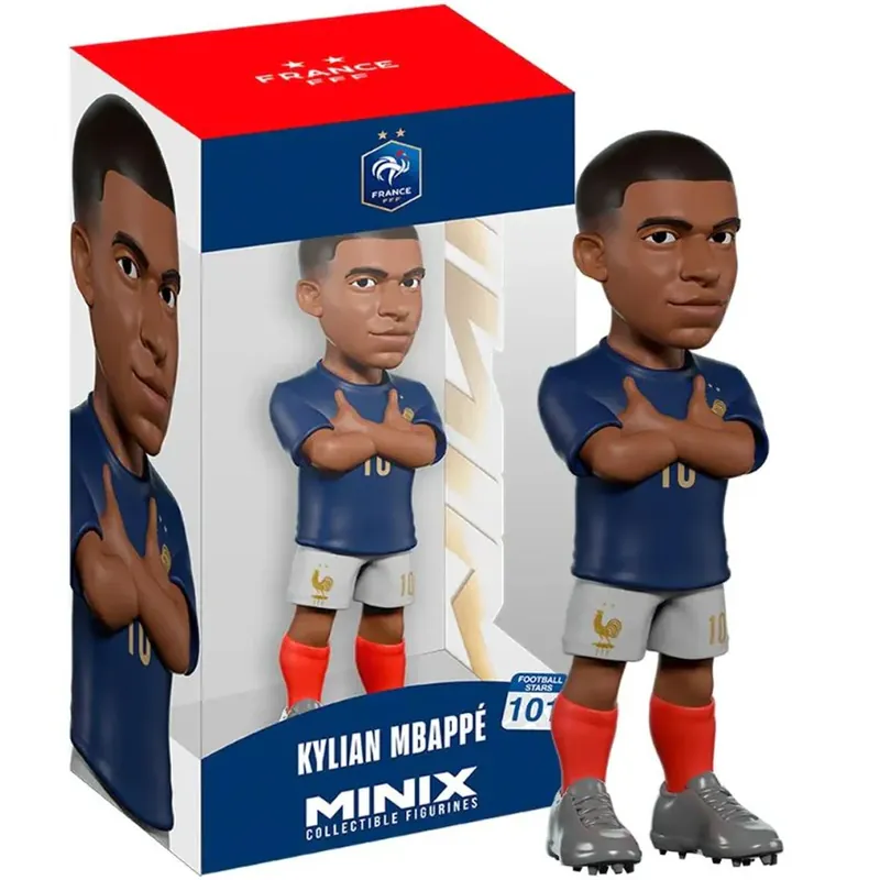 Akciós ár Minix Franciaország - World Cup Kylian Mbappé focista akció figura 12cm