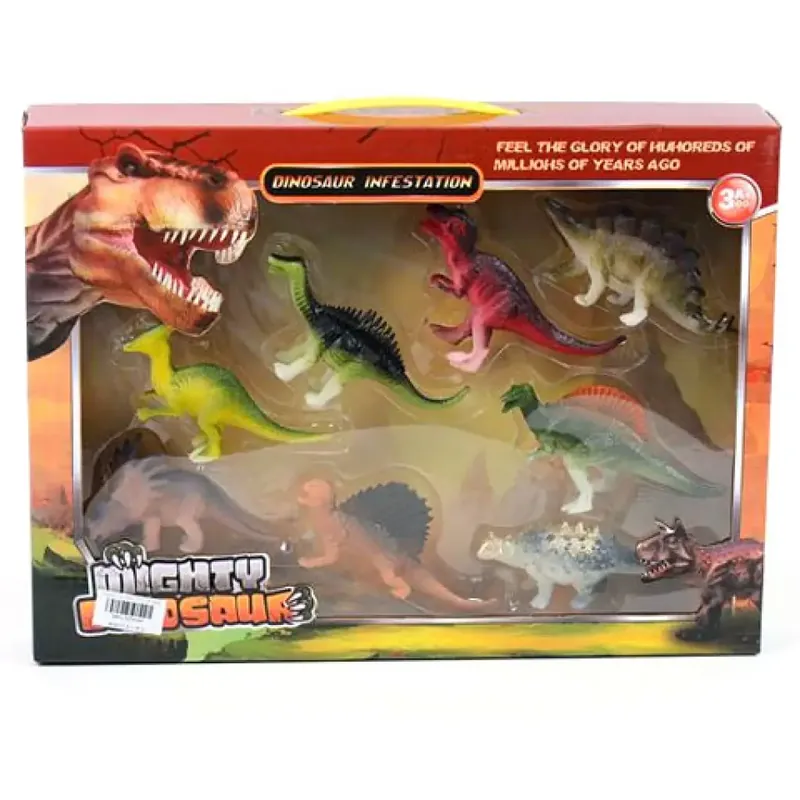 8db-os dinoszaurusz figura szett Újdonság