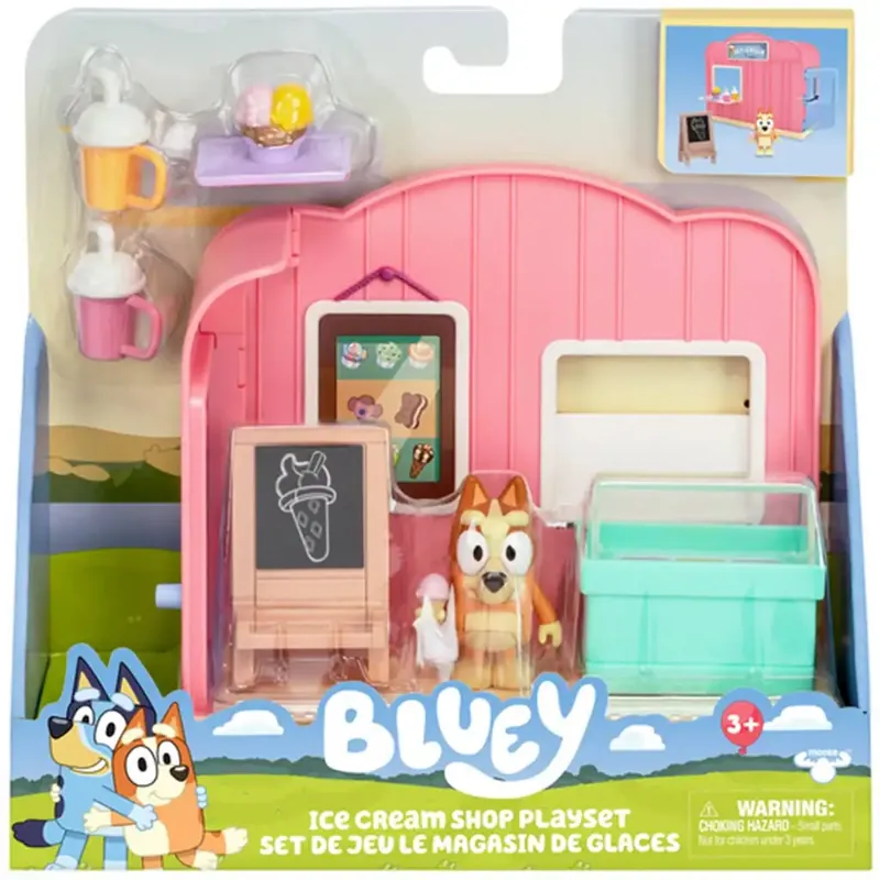 Bluey Fagyizós készlet Bingo karakter figurával Szezonális akció