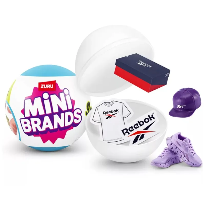 Legnépszerűbb Mini Brands Sneakers meglepetés mini cipők játékszett több változatban