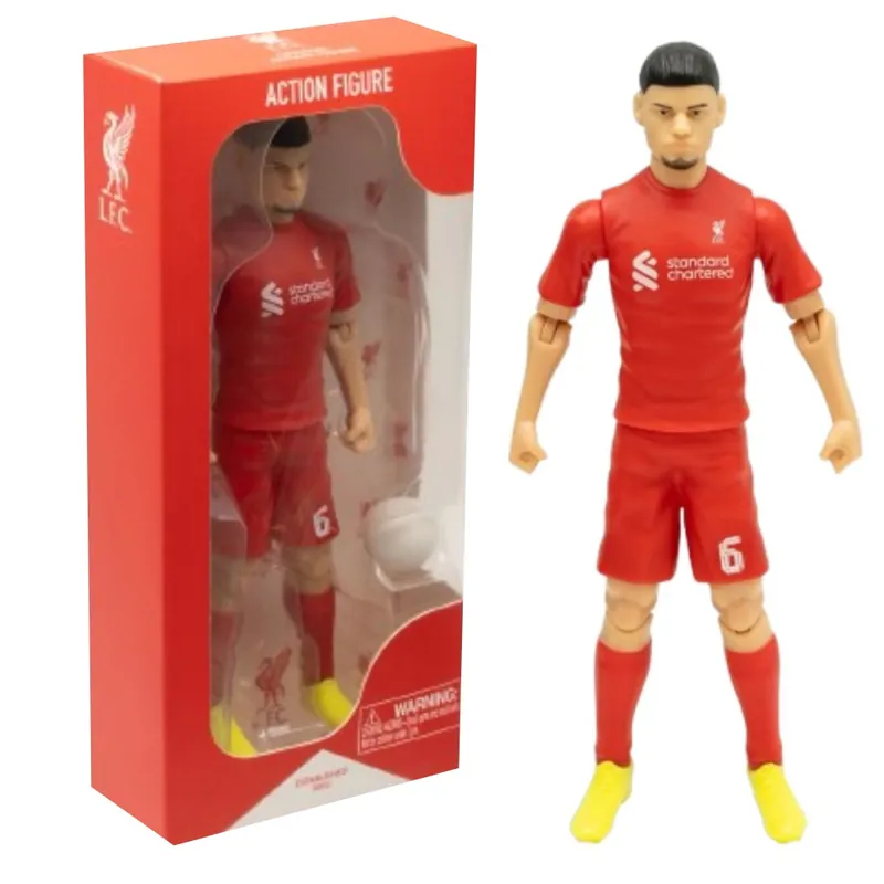 Focista akciófigura, 20cm - Liverpool Kerkez 6-os mezben Expressz kézbesítés