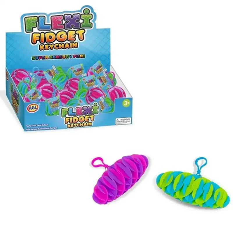 Szuper ajánlat Flexi Fidget kulcstartó kétféle színben 1db