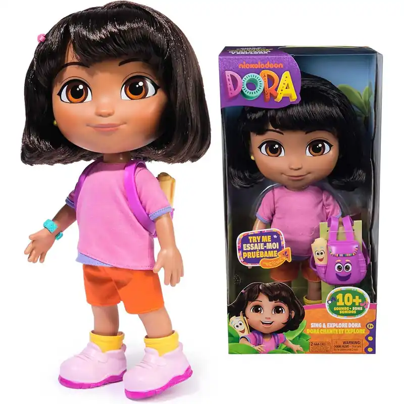 Dóra a felfedező - Éneklő Dóra baba 30cm-es - Spin Master Legkelendőbb