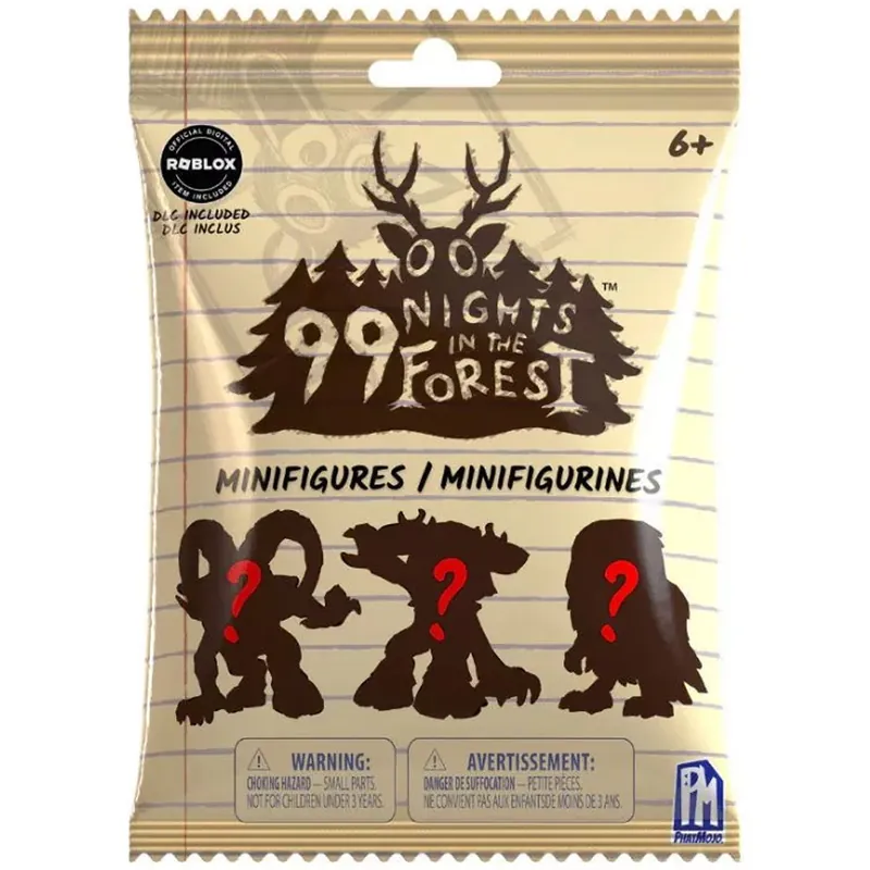 Legjobb ár 99 Nights in the forest minifigura meglepetés csomag 1db