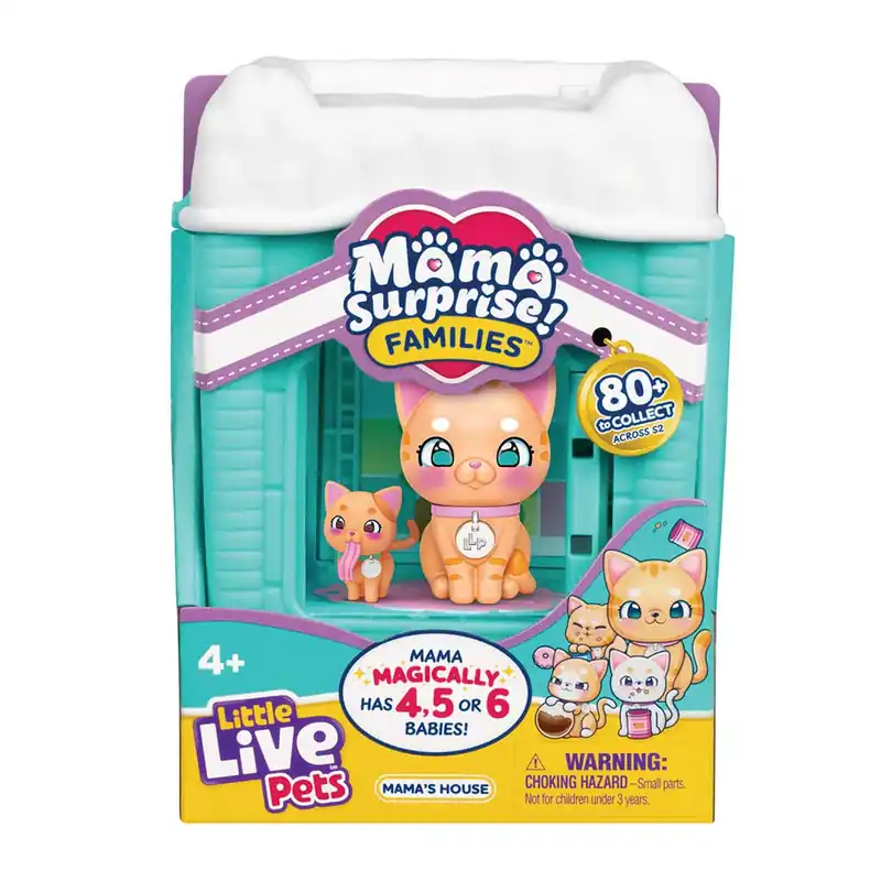 Csak ma Little Live Pets Mama Surprise Macska család