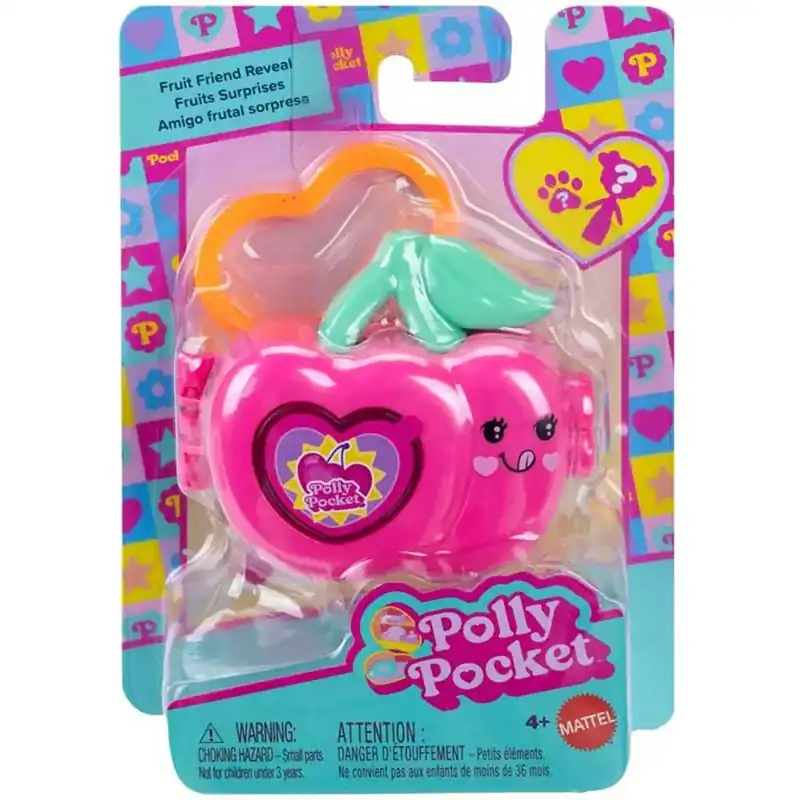 Biztonságos fizetés Polly Pocket Mini meglepetés Cseresznye - Mattel