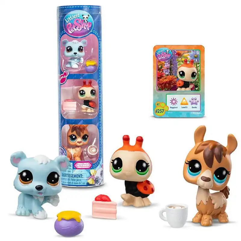 Ajánlat Littlest Pet Shop Jegesmedve, katica, láma 3db-os figura csomag 4. széria