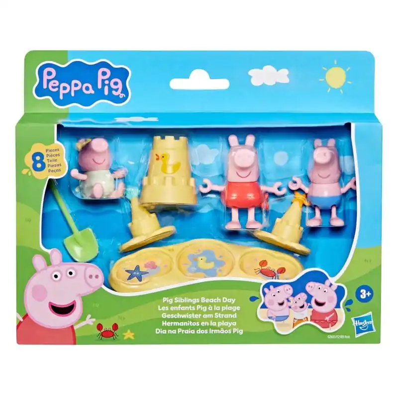 Peppa Malac Peppa élményei - Strandolás játékszett - Hasbro Alacsony ár