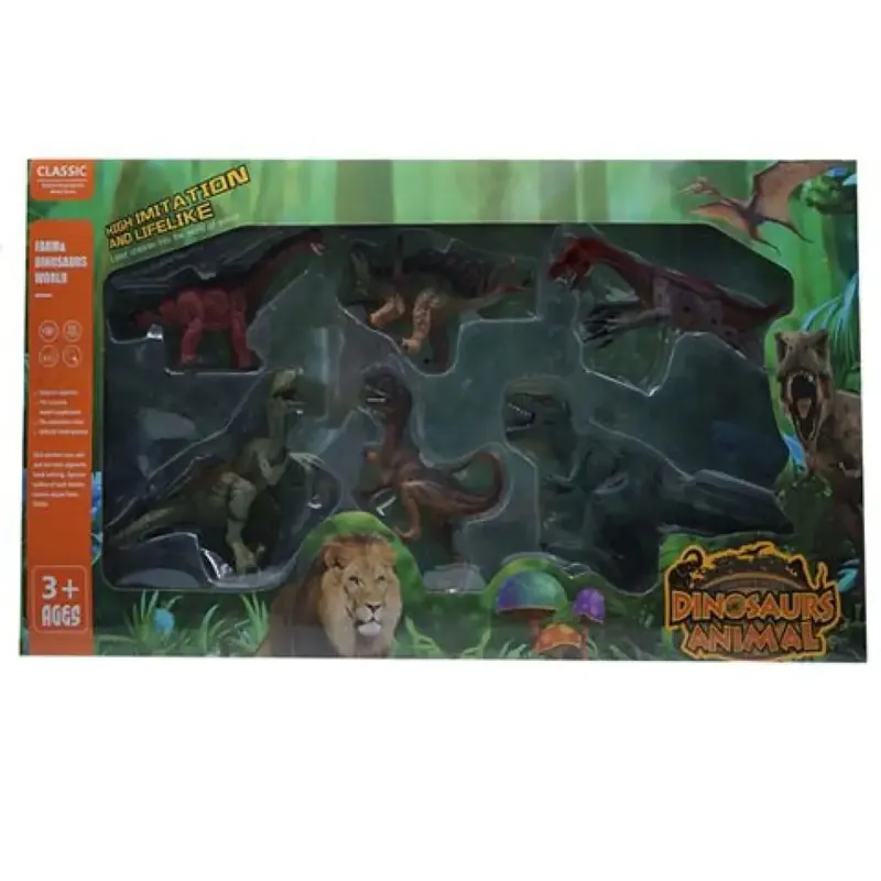 Vásárlói kedvenc Dino World 6db-os dinoszaurusz szett