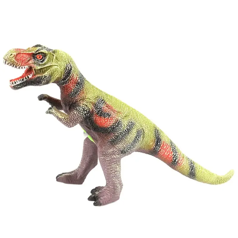 Utolsó esély Dino World Vinyl anyagú hangot adó Tyrannosaurus Rex dinoszaurusz figura pamut töltéssel 35cm