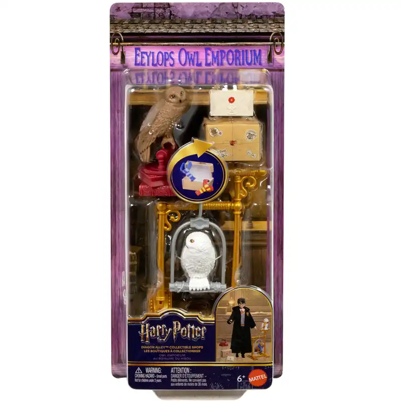 Harry Potter Bagoly Empórium Abszol út játékszett - Mattel Biztonságos fizetés