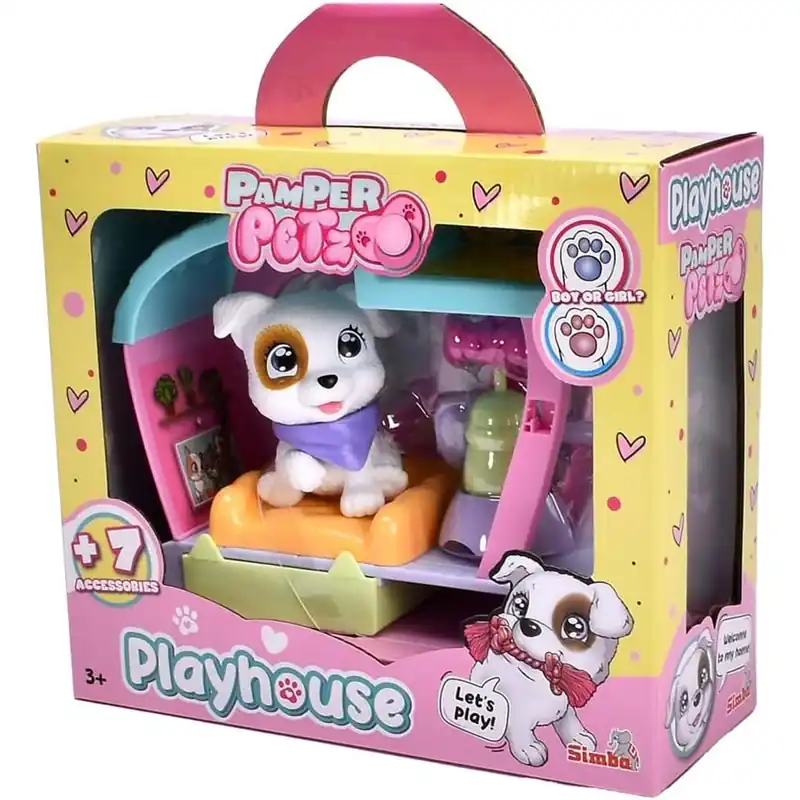 Pamper Petz Mini játszóház kutyussal - Simba Toys Szezonális akció