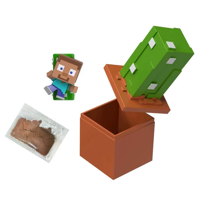 Kihagyhatatlan ajánlat Minecraft Reveal minifigura tárolóban - Kaktusz - Mattel