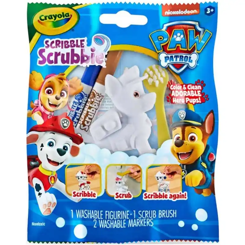 Crayola Washimals Mancs őrjárat 1db-os figura szett Expressz szállítás