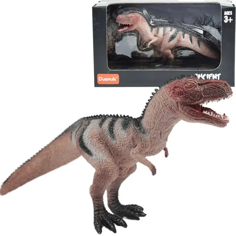 Ne maradj le Dino World Részletgazdagon kidolgozott 16cm-es Giganotosaurus dinoszaurusz figura díszcsomagolásban
