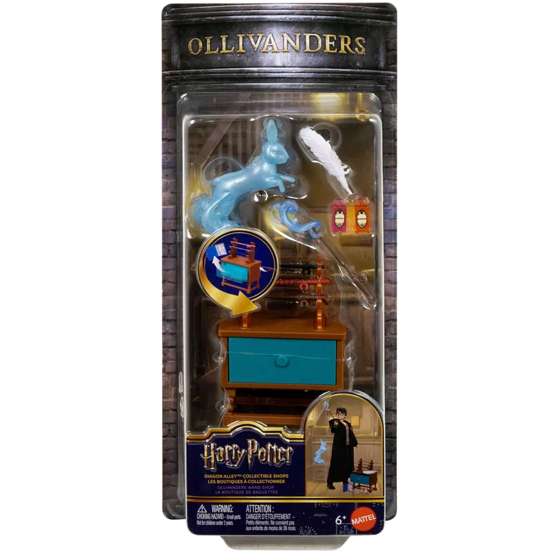 Harry Potter Ollivander pálcaboltja Abszol út játékszett - Mattel Biztonságos fizetés