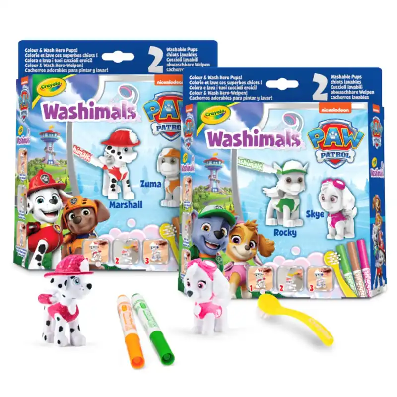Crayola Washimals Mancs őrjárat szett több változatban Nézd meg most