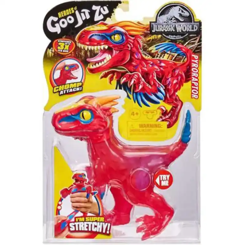 Heroes of Goo Jit Zu Jurassic World Pyroraptor játékfigura Kiárusítás
