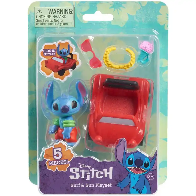 Stitch játékfigura autóval Legjobb ár