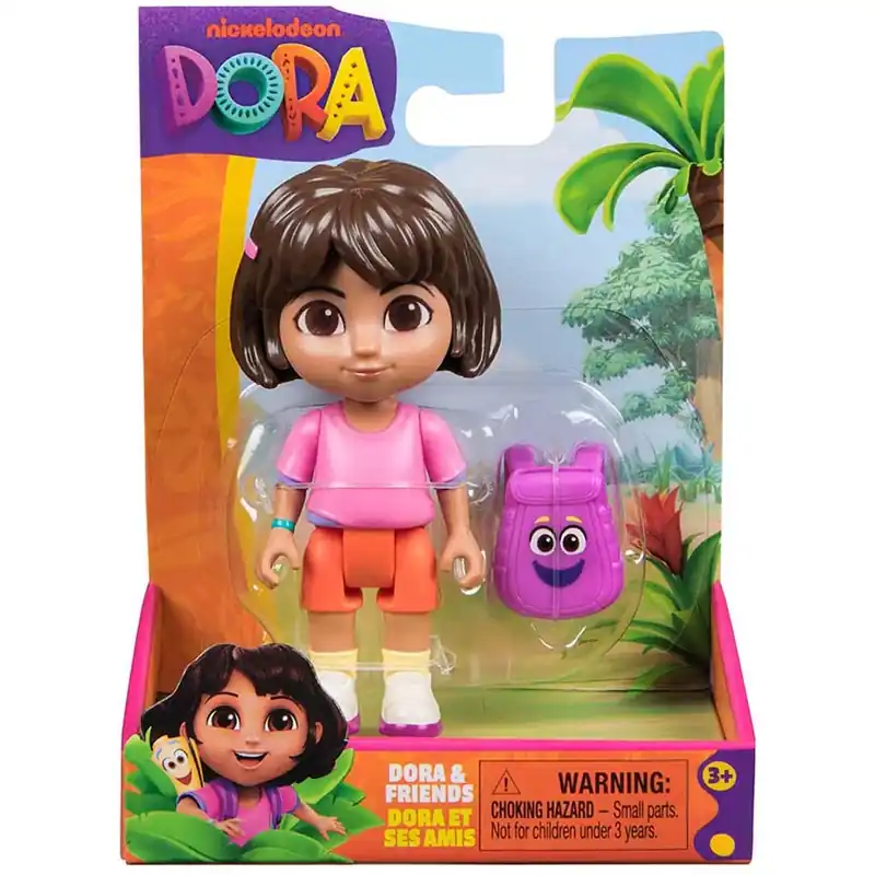 Dóra a Felfedező Dóra figura kiegészítővel 7,6 cm – Spin Master Népszerű