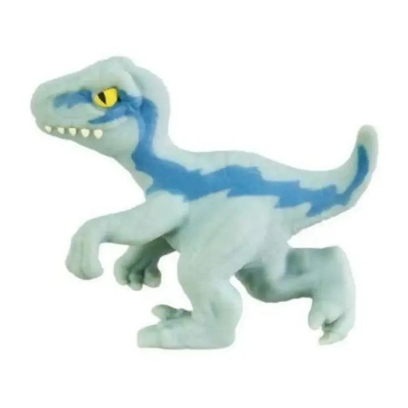 Gyors kiszállítás Heroes of Goo Jit Zu Minis Jurassic World Kék velociraptor mini dinoszaurusz figura