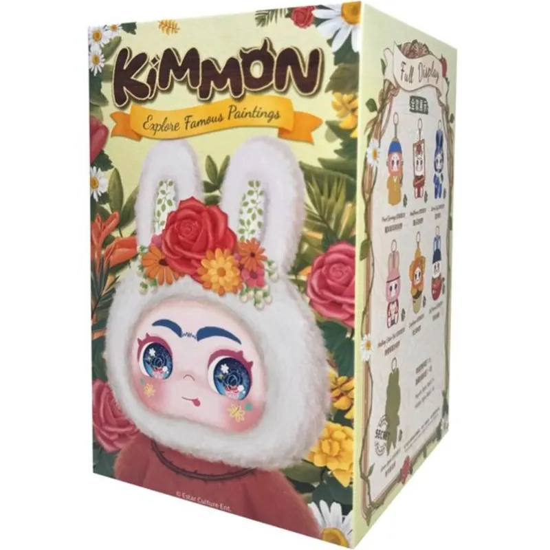 Kimmon Mimon Festészeti alkotások meglepetés kulcstartó figura 1db Biztonságos fizetés