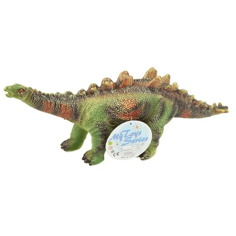 Nézd meg most Dino World Vinyl anyagú hangot adó Stegosaurusz dinoszaurusz figura pamut töltéssel 35cm