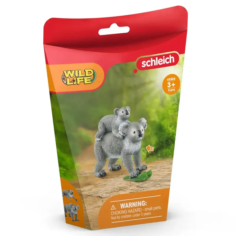 Biztonságos fizetés Schleich Wild Life - Koala anyuka és kicsinye figura szett (42566)
