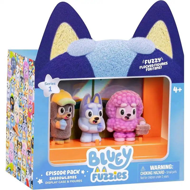 Bluey Fuzzies Epizód 3db-os szett - Árnyvidék Nézd meg most