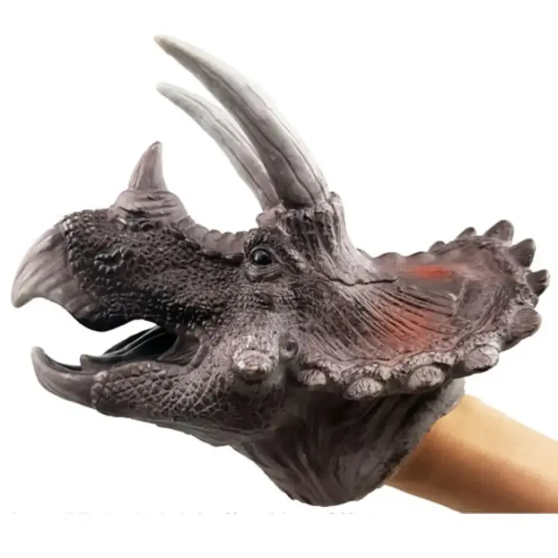 Alacsony ár Triceratops dinoszaurusz kézbáb