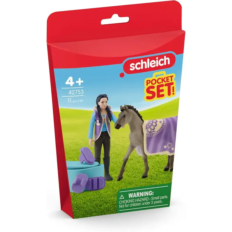 Schleich Horse Club - Szépségszett Kimmel játékszett (42753) Akciós ár