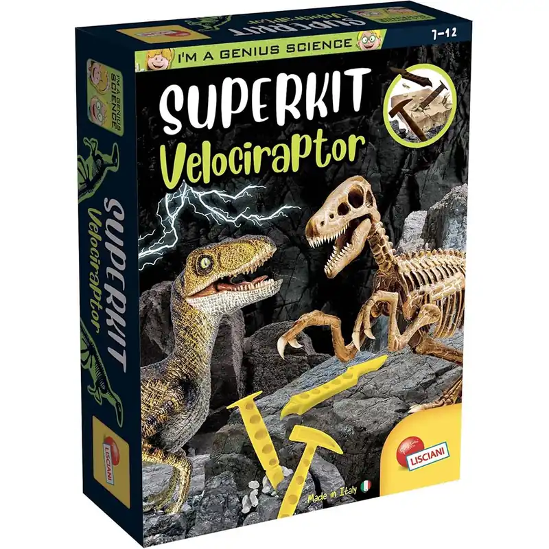 I‘m Genius Velociraptor régész szett - Lisciani Azonnali szállítás
