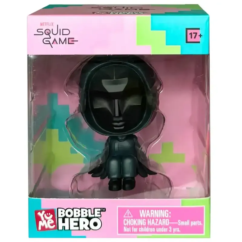Legkelendőbb Squid Game Bobble Hero Frontember figura 7 cm
