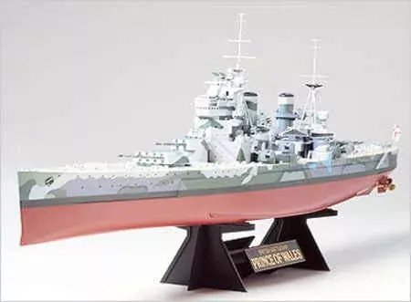 Tamiya British Prince of Wales csatahajó makett Szezonális akció