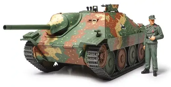 Kedvezményes ár Tamiya German Tank Destroyer Hetzer Mid Production harcjármű makett