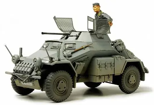 Tamiya Sd.Kfz. 222 katonai jármű makett Utolsó esély