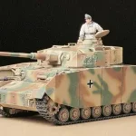 Tamiya Pz Kpfw IV Ausf. H Early katonai jármű makett Kiárusítás
