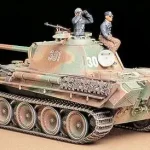 Gyors kiszállítás Tamiya Panther Type G Late harcjármű makett