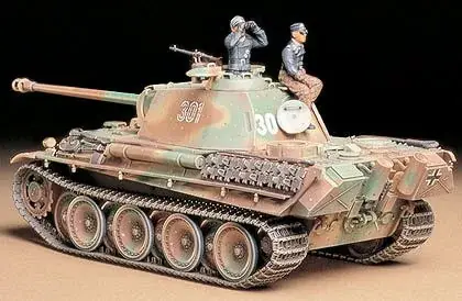 Gyors kiszállítás Tamiya Panther Type G Late harcjármű makett