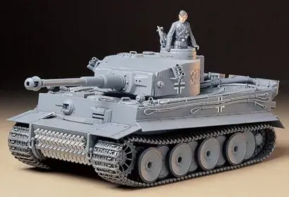 Tamiya German Tiger I Early harcjármű makett Biztonságos fizetés