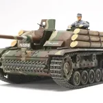 Tamiya Sturmgeschutz III Ausf.G harcjármű makett Szuper akció