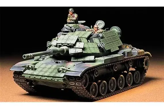 Azonnali szállítás Tamiya US MARINE M60A1 harcjármű makett