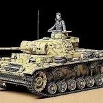 Kedvezmény Tamiya GER PZ KPFW. III AUSF. L katonai jármű makett