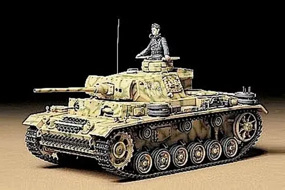 Kedvezmény Tamiya GER PZ KPFW. III AUSF. L katonai jármű makett